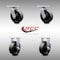 Service Caster 6 Inch SS Glass Filled Nylon Caster Set with Roller Bearing 2 Swivel 2 Rigid SCC SCC-SS30S620-GFNR-2-R-2 - alternate 6